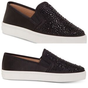 🆕RESTOCKED-Sammie Slip On Black Sneakers